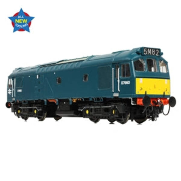 Bachmann 32-333 Class 25/3 D7660 BR Blue small yellow ends