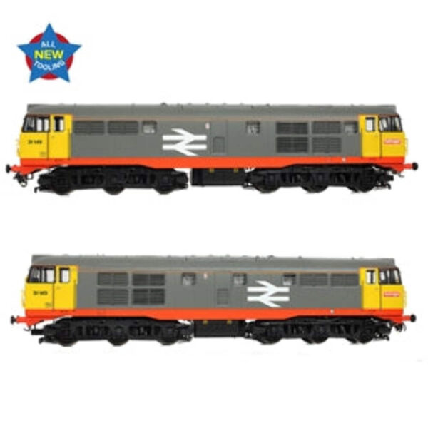 Bachmann 35-821A Class 31/1 (Refurbished) 31149 BR Railfreight (Red Stripe) - Image 6