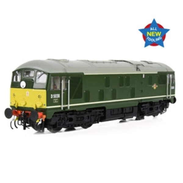 Bachmann 32-415 British Rail Class 24/0 D5036 Diesel Locomotive - Green - Image 7