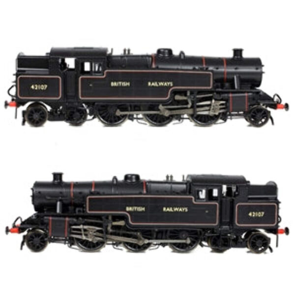 Bachmann 32-883 OO Gauge LMS Fairburn Tank 42107 BR Lined Black - Image 8