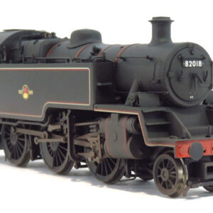 Bachmann 31-982 - BR Standard 3MT Tank 82018 BR Lined Black Late crest weathered