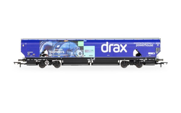 Hornby R60176A Drax Biomass Wagon Pack, 83700698071-3 & 83700698009-3 - Image 2
