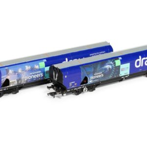Hornby R60177A Drax Biomass Wagon Pack, 83700698083-8 & 83700698158-8