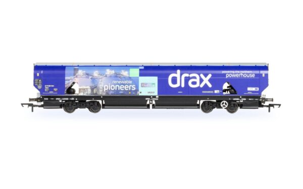 Hornby R60177A Drax Biomass Wagon Pack, 83700698083-8 & 83700698158-8 - Image 3
