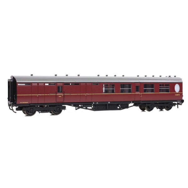 Bachmann 34-462 LNER Thompson Brake Second Corridor BR Maroon - Image 3