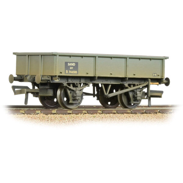 Bachmann 37-353B BR 13 TON Steel Sand Tippler, BR Grey, Weathered