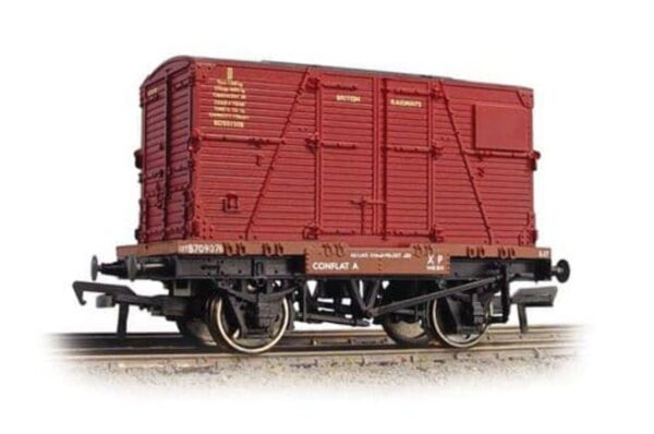 Bachmann 37-951E Conflat Wagon BR Bauxite (Early)