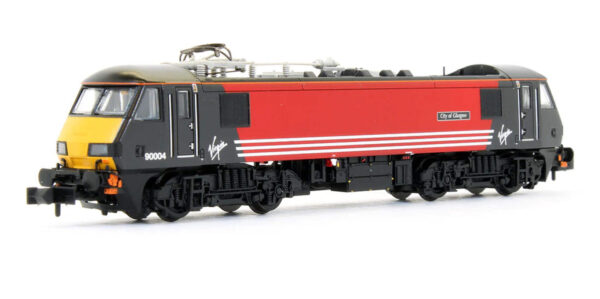 Graham Farish Class 90/0 90004 'City of Glasgow' Virgin Trains (Original)
