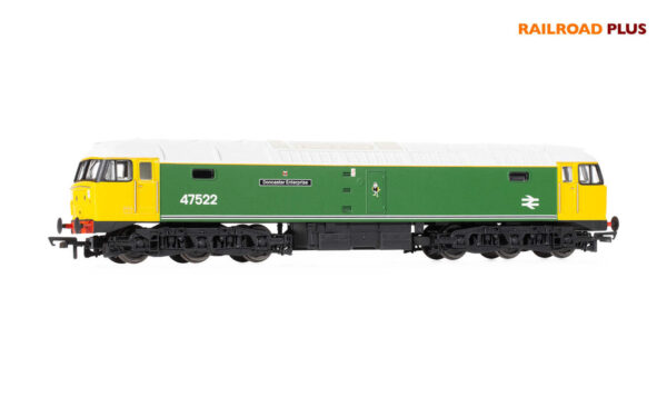 HORNBY Railroad Plus R30382 BR DONCASTER ENTERPRISE CLASS 47 CO-CO 47522 - Image 3