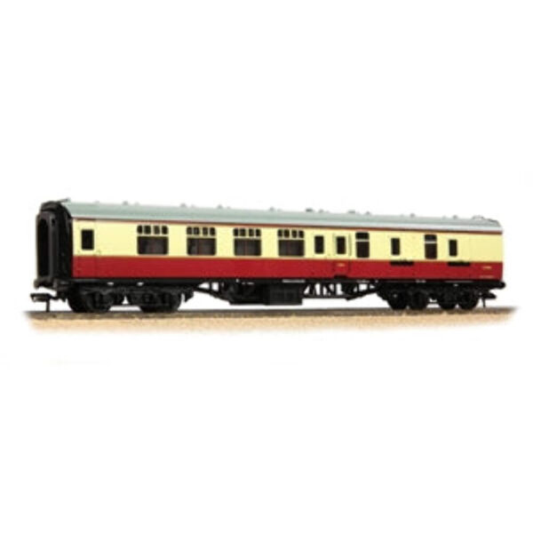 Bachmann Branchline 39-077G BR Mk1 BSK Brake Second Corridor BR Crimson & Cream - Image 2