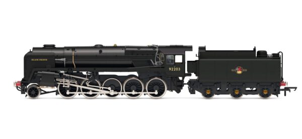 OO Gauge Hornby R30351 BR, Class 9F, 2-10-0, 92203 'Black Prince' BR Black Loco - Image 5