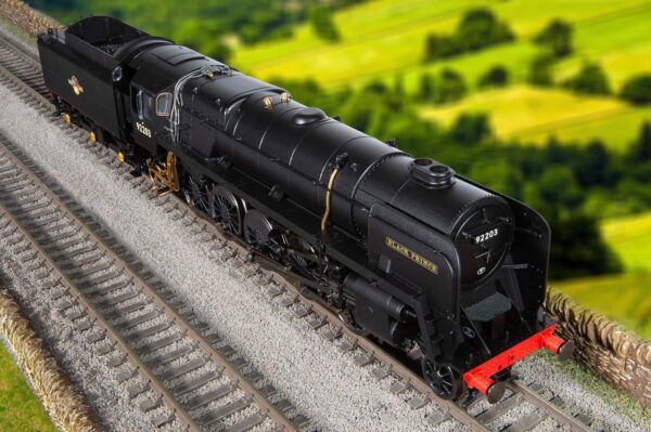 OO Gauge Hornby R30351 BR, Class 9F, 2-10-0, 92203 'Black Prince' BR Black Loco - Image 12