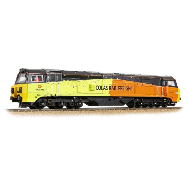 Bachmann 31-591A Class 70 with Air Intake Modifications 70811 Colas Rail Freight