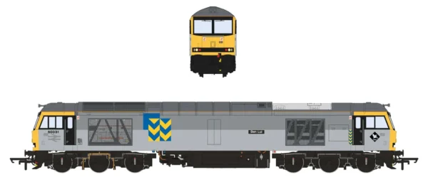 Accurascale ACC2894 Class 60 60031 'Ben Lui' TTG Triple Grey Metals Sector Diesel Locomotive - Image 2