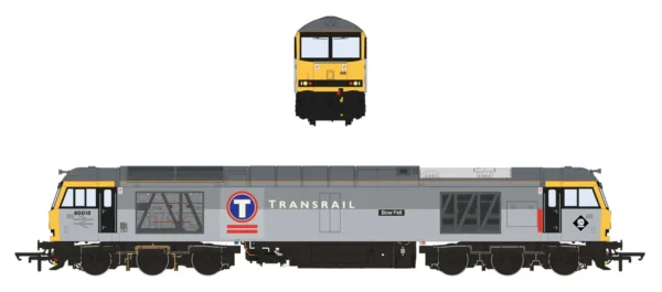 Accurascale ACC3031 Class 60 60015 'Bow Fell' Transrail Grey Diesel Locomotive - Image 2