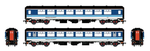 Accurascale ACC2931 BR Mk.2c (large toilet window) TSO 5505 Regional Railways