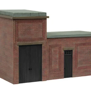 Scenecraft 44-0181B Lineside Brick Substation Black