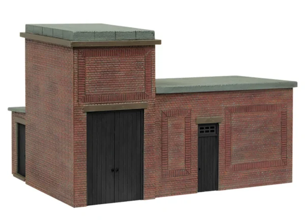 Scenecraft 44-0181B Lineside Brick Substation Black