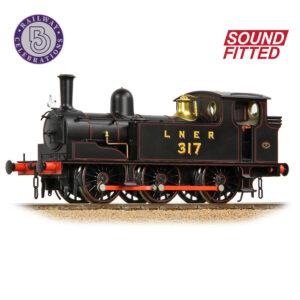 Bachmann 31-066SF NER E (J71) Tank 317 LNER Lined Black Sound Fitted