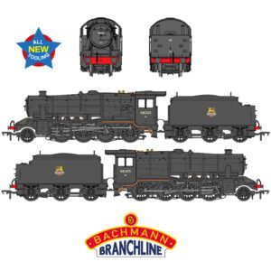 Bachmann 35-230 LMS Stanier 8F 48305 BR Black (Early Emblem)