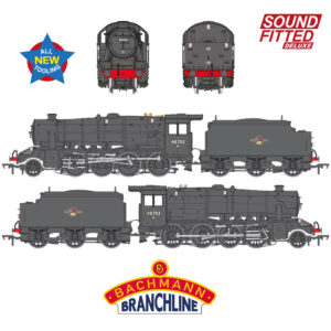 Bachmann 35-231SFX LMS Stanier 8F 48703 BR Black (Late Crest) Sound Deluxe