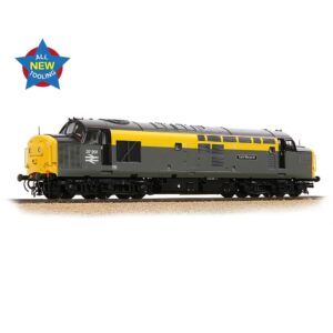 Bachmann 35-308 Class 37/0 Centre Headcode 37201 'St. Margaret' BR Eng. Grey & Yellow Diesel Locomotive