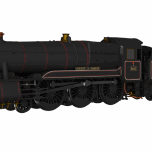 Rapido Trains UK 954005 GWR County No.1013 'County of Dorset' BR Lined Black Early Crest Steam Locomotive