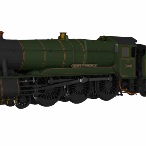 Rapido Trains UK 954006 GWR County No.1006 'County of Cornwall' BR Lined Green Early Crest Steam Locomotive