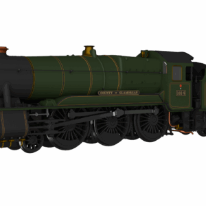Rapido Trains UK 954007 GWR County No.1014 'County of Glamorgan' BR Lined Green Early Crest Steam Locomotive