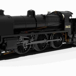Rapido Trains UK 992006 SR U Class 2-6-0 No.31632 - BR Black & Sunshine Lettering Steam Locomotive