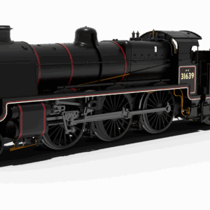 Rapido Trains UK 992010 SR U Class 2-6-0 No.31639 - BR Lined Black Late Crest Steam Locomotive