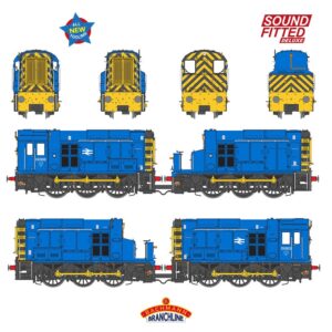 Bachmann 35-946SFX Class 13 13003 BR Blue Diesel Locomotive - DCC Sound Deluxe