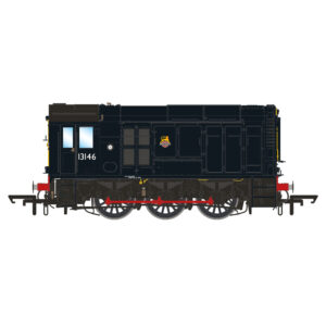Accurascale ACC3201-DCC Class 10 BR Black Early Emblem 13146 Diesel Shunter Locomotive - DCC Sound