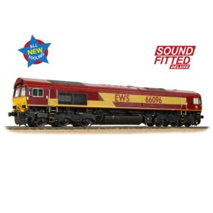 Bachmann 50-000ASFX Class 66/0 66096 EWS Diesel Locomotive - Deluxe DCC Sound