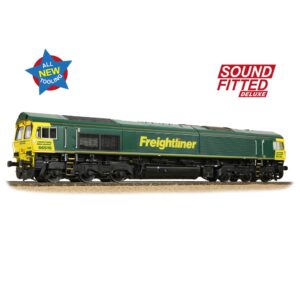 Bachmann 50-001SFX Class 66/5 66515 Freightliner Green Diesel Locomotive - Deluxe DCC Sound