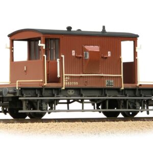 Bachmann 37-532B BR 20T Brake Van BR Bauxite (TOPS) B953755 - Weathered