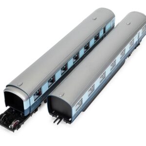 Hornby R40478 LNER West Riding Limited Double Open First Articulated Coach Pack