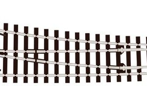 SLE186 Peco Double Curved Turnout R/H Electrofrog