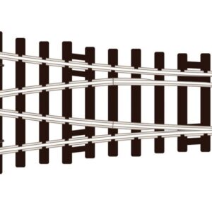 SLU97 Peco Small Radius Y Turnout - Unifrog