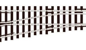 SL92 Peco Small Radius Turnout Left Hand Insulfrog