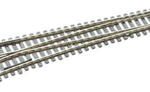 SLE89 Peco Large Radius Turnout L Hand Electrofrog