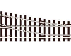 SL91 Peco Small Radius Turnout Right Hand Insulfrog