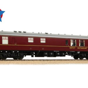 Bachmann 39-850 BR MK1 RB Restaurant Buffet BR Maroon No. SC1658