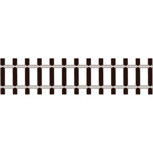 Peco SL300 SL300 25 Yards - Code 80 - Nickle Silver Flexible Track with Wooden Type Sleepers (25 Pieces Boxed)