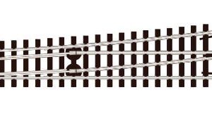 Peco SL389 SL389 - Code 80 - Left Hand Large Point