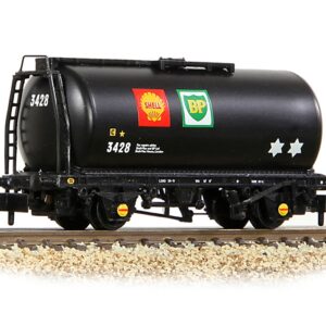 Graham Farish 373-778C BR 45T TTA Tank Wagon 'Shell/BP' Black