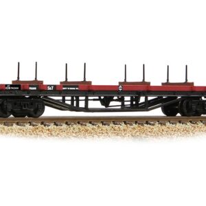 Graham Farish 373-925D 30T 'Prawn' Bogie Bolster BR Gulf Red [WL]