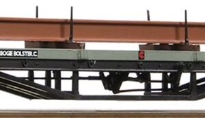 Graham Farish 373-926E 30T 'Bogie Bolster C' Bogie Bolster BR Grey [WL]