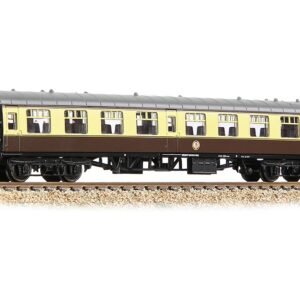 Graham Farish 374-014C BR Mk1 TSO Tourist Second Open BR (WR) Chocolate & Cream No. W4743