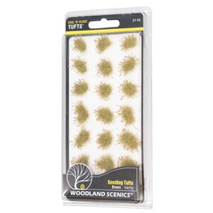 Woodland Scenics WFS775 Peel ‘n’ Place Brown Seeding Tufts